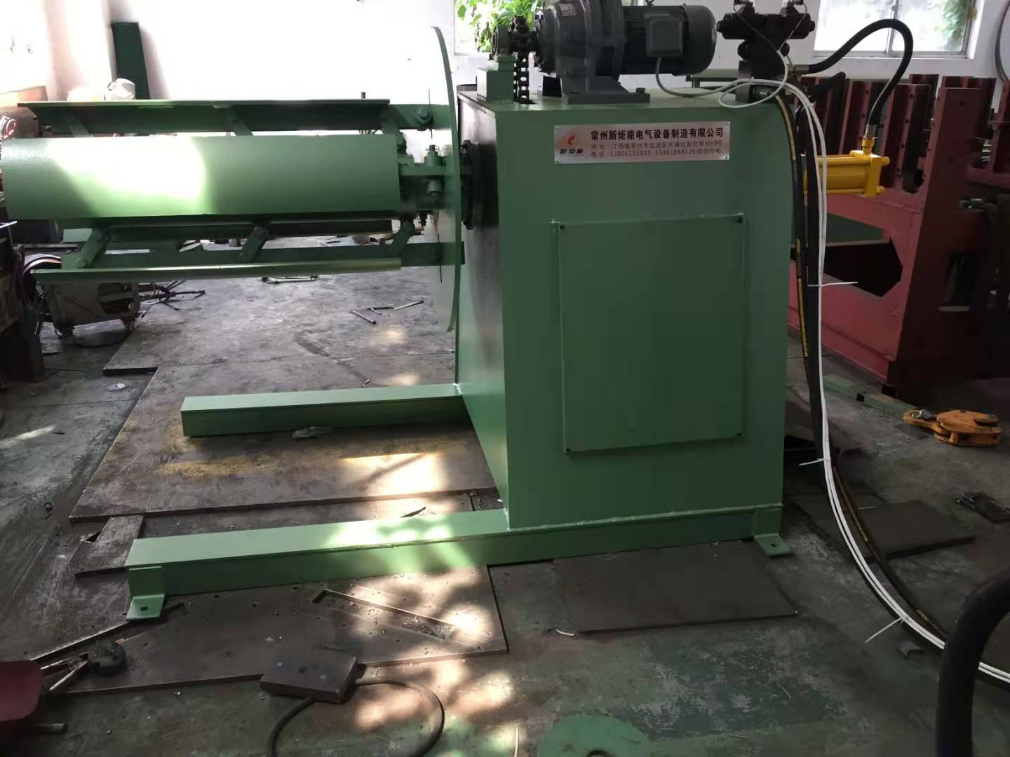 全自動放卷機